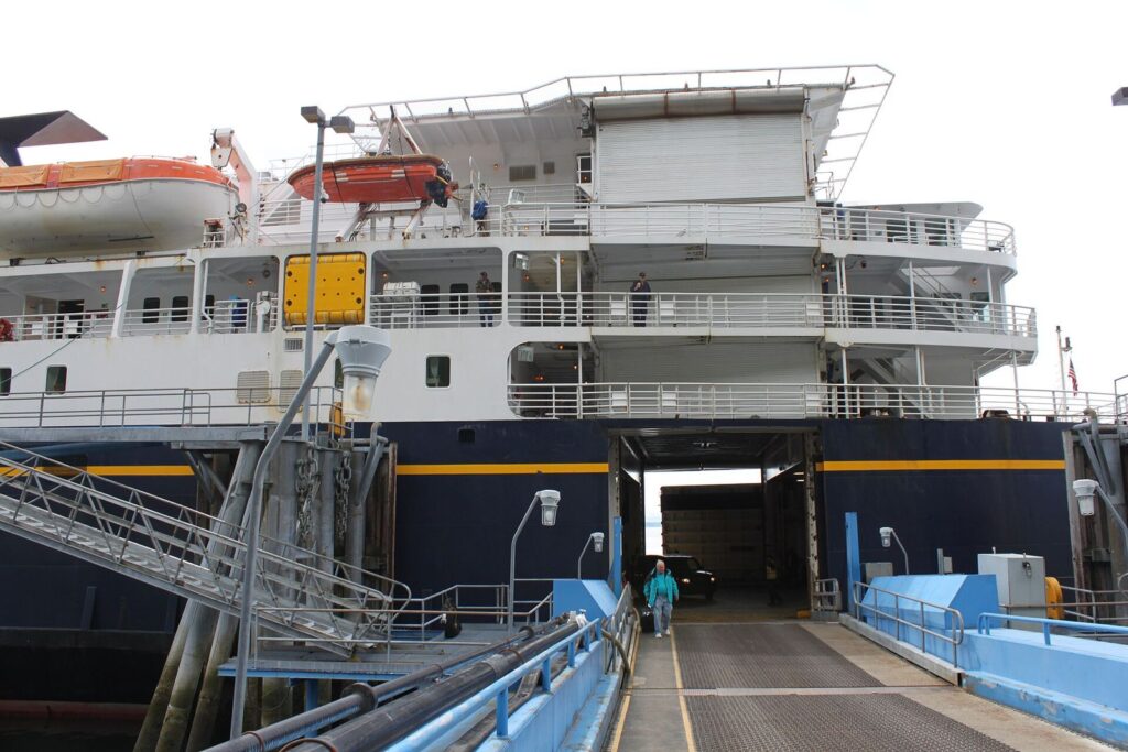 An Alaska Marine Highway ferry