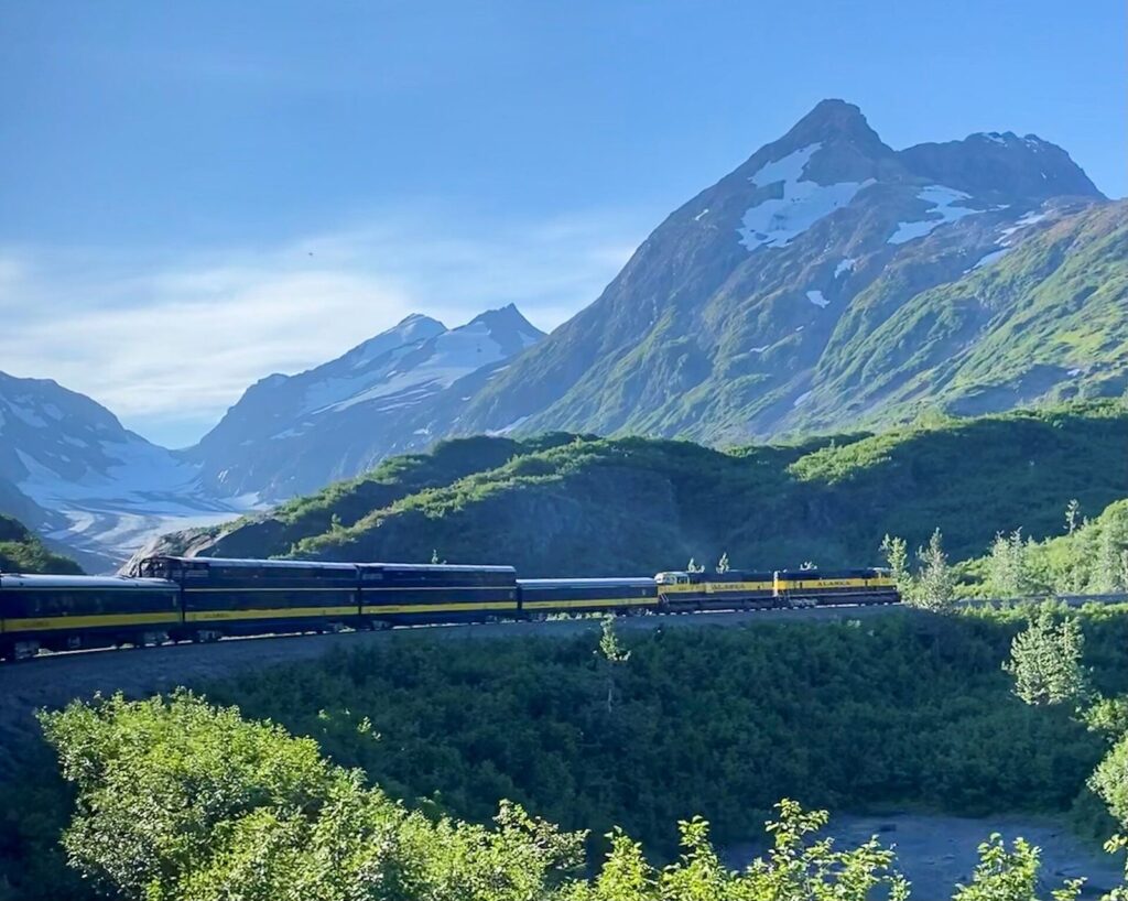The Alaska Railroad Coastal Classic between Anchorage and Seward